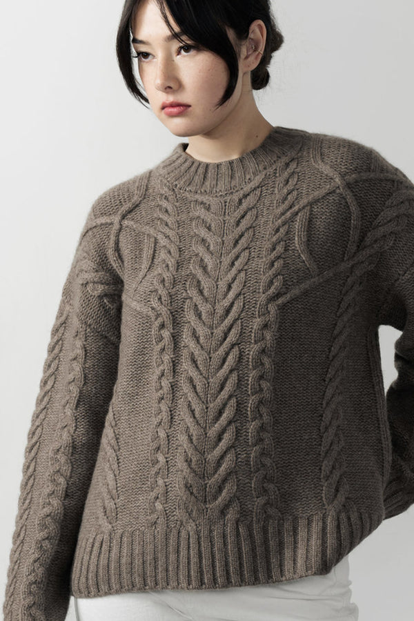 No.9 Cable Knit Sweater