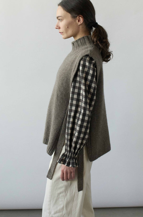 Tie Side Sweater Vest